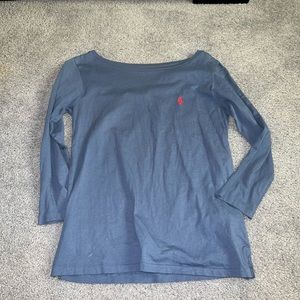 Long sleeve polo size small